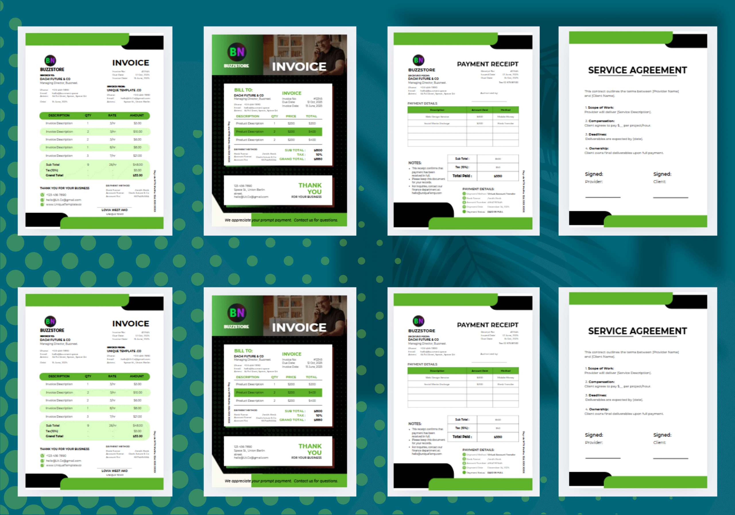 Editable Canva admin templates for business owners – Client Confidence Kit