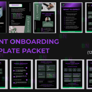 virtual assistant client onboarding packet