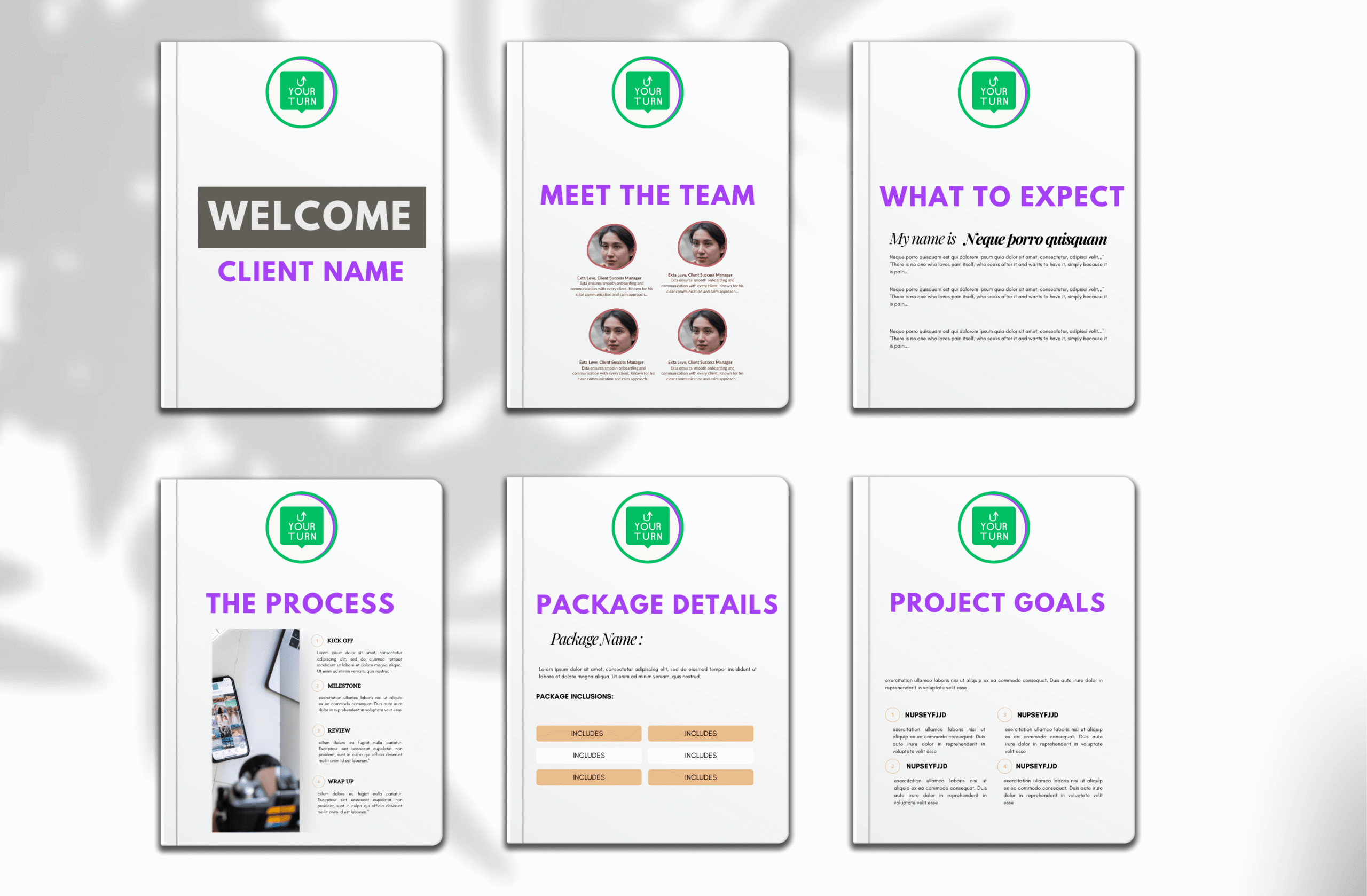 client onboarding packet