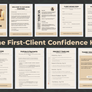 virtual assistant client onboarding template